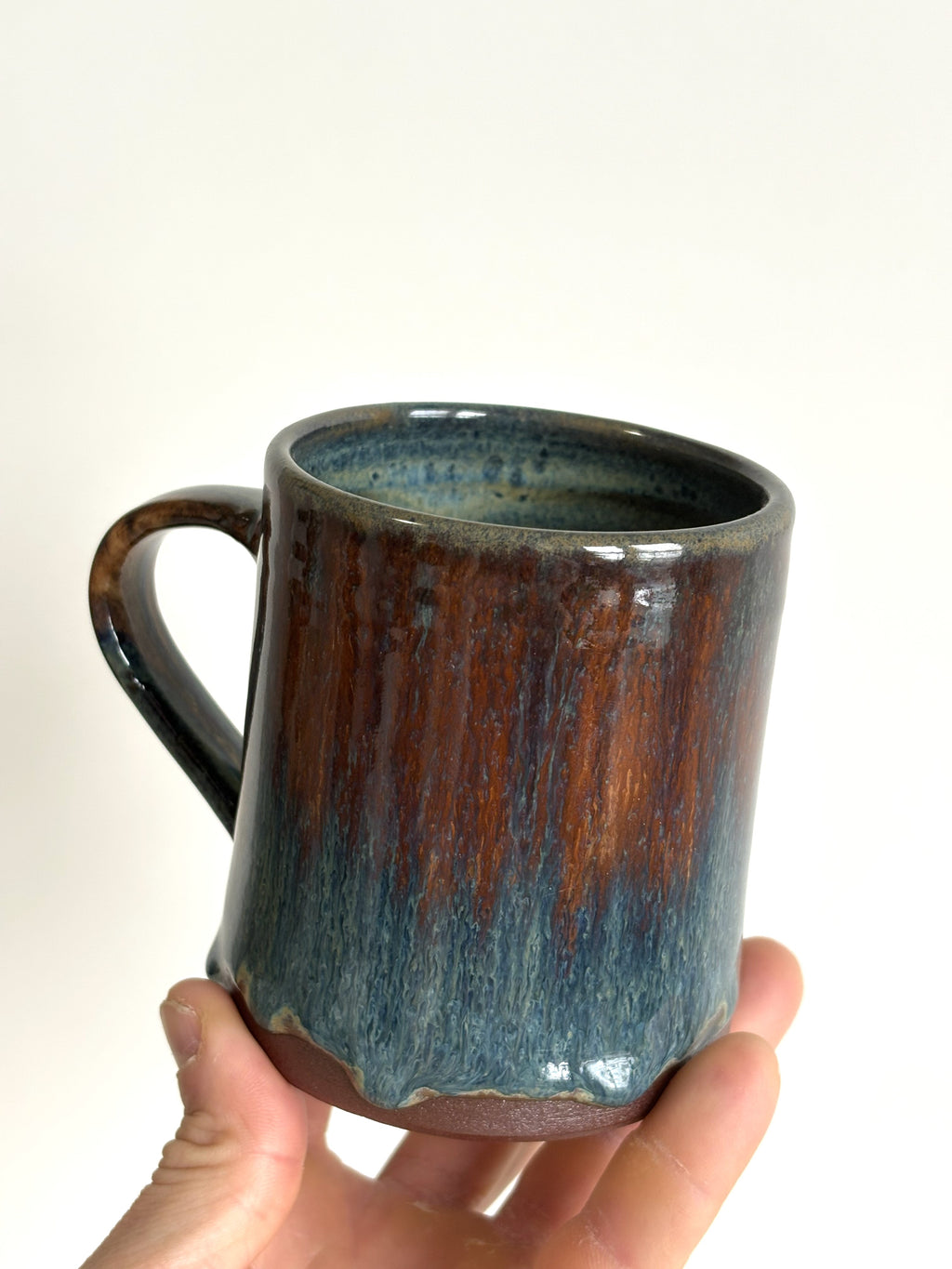 Blue and Red Ombre Mug